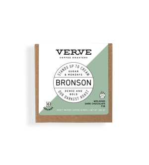 Bronson French Roast Craft Instant Coffee 6 Pack